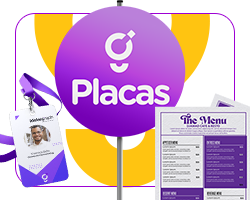 Placas, Crachás e Cardápios